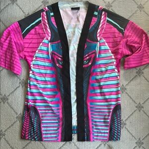 Vibrant Fresh Hoods Retro God Open Front Jersey